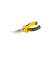 Szczypce półokrągłe zagięte MASTERTOOL 160 mm C55/HRC 45~50 23-3160