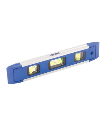 Poziomica z magnesem MASTERTOOL TORPEDO PROFI 230 mm 3 libelki dokładność 0, 5 mm/m 30-0894