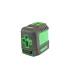 Poziomica laserowa MASTERTOOL 30 m ±0, 3 mm/m H110°/V110° ±4° GREEN/510 nm, klasa II IP54 AA*2 futerał tekstylny 30-1901
