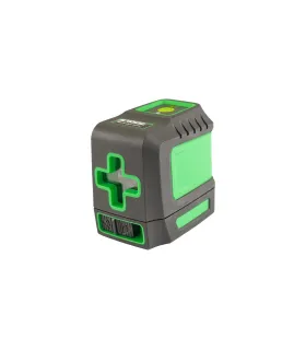 Poziomica laserowa MASTERTOOL 30 m ±0, 3 mm/m H110°/V110° ±4° GREEN/510 nm, klasa II IP54 AA*2 futerał tekstylny 30-1901