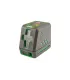 Poziomica laserowa MASTERTOOL 30 m ±0,3 mm/m, H/V/H+V H130°/V130° ±4° GREEN/510 nm, kl. II IP54 AA*4 pokrowiec tekstylny 30-1904