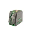 Poziomica laserowa MASTERTOOL 30 m ±0,3 mm/m, H/V/H+V H130°/V130° ±4° GREEN/510 nm, kl. II IP54 AA*4 pokrowiec tekstylny 30-1904