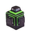 Poziomica laserowa MASTERTOOL 10m ±0,2 mm/m H/V/H+V H360°/2*V360° ±3° GREEN/510 nm kl. II IP54 Li-ion/AA*3 pokrowiec tekstylny 3