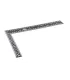 Kątownik stolarski MASTERTOOL metalowy dwustronny 200*300 mm 30-3300