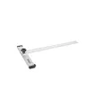 Kątownik krzyżowy do płyt gipsowo-kartonowych MASTERTOOL regulowany aluminiowy 600*360 mm 30-3511