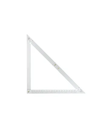 Kątownik budowlany składany aluminiowy MASTERTOOL 600*600*840 mm, futerał do przechowywania 30-3513