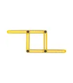 Linijka wielofunkcyjna składana MASTERTOOL 250*120 mm 30-3525