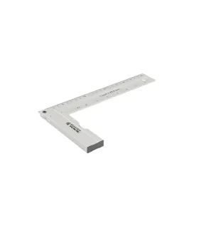 Kątownik stolarski aluminiowy MASTERTOOL 250 mm, libelki 0, 5 mm/m 0, 03° 30-4250