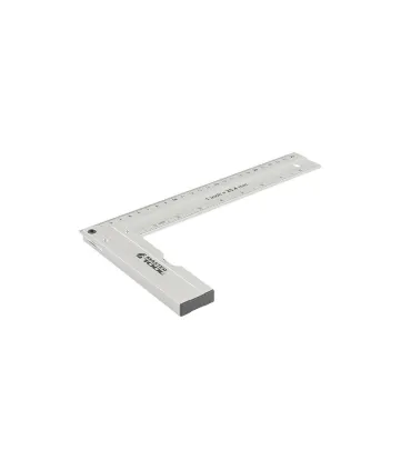 Kątownik stolarski aluminiowy MASTERTOOL 250 mm, libelki 0, 5 mm/m 0, 03° 30-4250