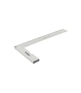Kątownik stolarski aluminiowy MASTERTOOL 350 mm, libelki 0, 5 mm/m 0, 03° 30-4350