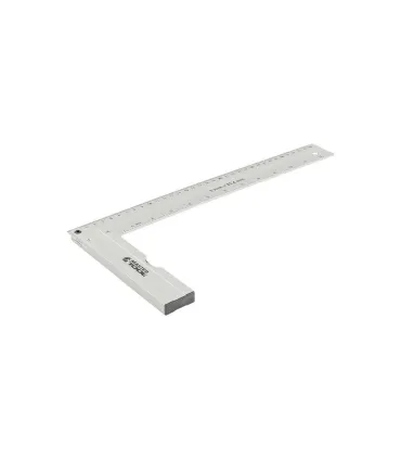 Kątownik stolarski aluminiowy MASTERTOOL 350 mm, libelki 0, 5 mm/m 0, 03° 30-4350
