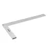 Kątownik stolarski aluminiowy MASTERTOOL 500 mm, libelki 0, 5 mm/m 0, 03° 30-4500