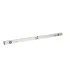Poziomica aluminiowa MASTERTOOL Reinforced budowlana 100 cm 3 libelki 0, 5 mm/m 0, 03° 34-1003