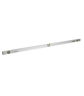 Poziomica aluminiowa MASTERTOOL Reinforced budowlana 150 cm 3 libelki 0, 5 mm/m 0, 03° 34-1503