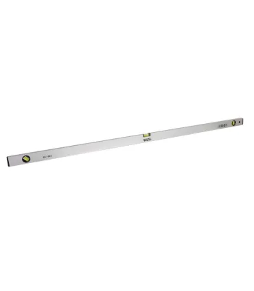 Poziomica aluminiowa MASTERTOOL Reinforced budowlana 150 cm 3 libelki 0, 5 mm/m 0, 03° 34-1503
