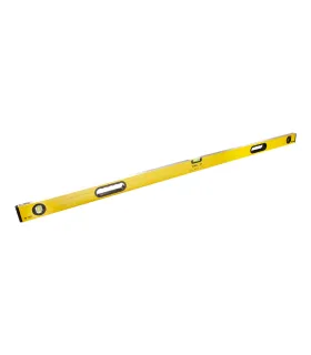 Poziomica aluminiowa MASTERTOOL PROFI budowlana 150 cm 3 libelki 0, 5 mm/m 0, 03° gumowe uchwyty 36-1503