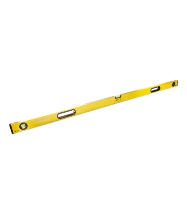 Poziomica aluminiowa MASTERTOOL PROFI budowlana 150 cm 3 libelki 0, 5 mm/m 0, 03° gumowe uchwyty 36-1503