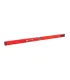 Poziomica budowlana aluminiowa MASTERTOOL PROFI 100 cm 2 libelki 0, 5 mm/m 0, 03° wnęka do montażu na rurach 37-1003