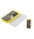 Bity wkrętakowe MASTERTOOL 25 mm 1/4" CRV z uchwytem zestaw 15 szt. 40-0382