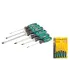 Wkrętaki zestaw MASTERTOOL HEXAGON 6 szt. PH0*75/PH1*80/PH2*100/SL 4*100/SL6*125/SL8*150 40-1152