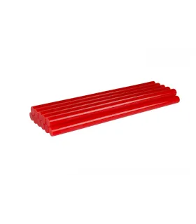 Wkłady do pistoletu klejowego MASTERTOOL 11, 2*200 mm 12 szt. czerwone 42-1158