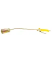 Palnik gazowy z zaworem MASTERTOOL PROFI dysza Ø 76 mm 840 mm 5, 57 m³/h 7800W 1100°C 44-5020