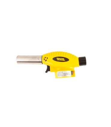 Palnik gazowy na kartusze gazowe MASTERTOOL Meteor dysza Ø 20 mm/1300°C, zapłon piezoelektryczny, ceramiczna osłona dyszy