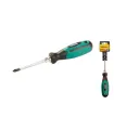 Wkrętak magnetyczny MASTERTOOL HEXAGON pozidriv PH1*75 mm 45-8175