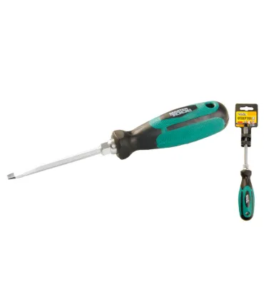 Wkrętak magnetyczny MASTERTOOL HEXAGON płaski SL5* 75 mm 45-8575