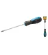 Wkrętak magnetyczny MASTERTOOL Philips płaski PH1*125 mm 48-5112
