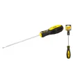 Wkrętak magnetyczny MASTERTOOL płaski SL4*150 mm 48-5415