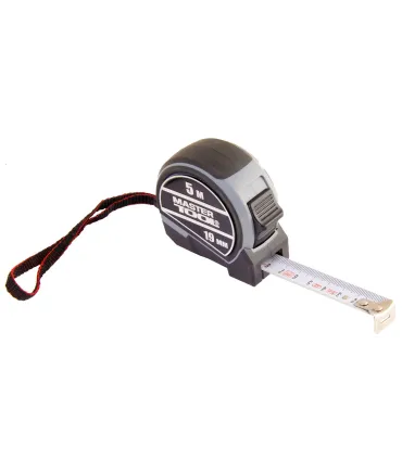 Miara zwijana MASTERTOOL NYLON 5 m*19 mm, blokada i automatyczne zwijanie, autostop 60-5019