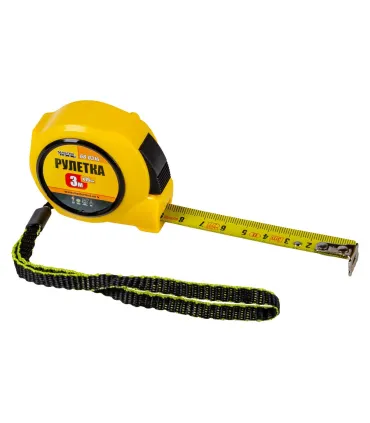 Miara zwijana MASTERTOOL 3 m*16 mm, automatyczna blokada i zwijanie 68-0316
