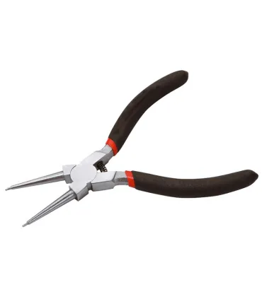 Szczypce do pierścieni zabezpieczających wewnętrznych, proste MASTERTOOL Seeger 175 mm C45/HRC 38~48 75-1308