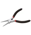 Szczypce do pierścieni zabezpieczających wewnętrznych, proste MASTERTOOL Seeger 175 mm C45/HRC 38~48 75-1308