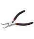 Szczypce do pierścieni zabezpieczających wewnętrzne, zagięte MASTERTOOL Seeger 175 mm C45/HRC 38~48 75-1309