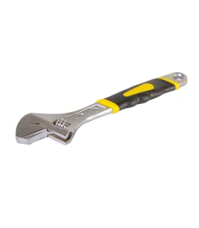 Klucz nastawny widlasty MASTERTOOL 200 mm 0 - 31 CrV dwuskładnikowa rękojeść 76-0422