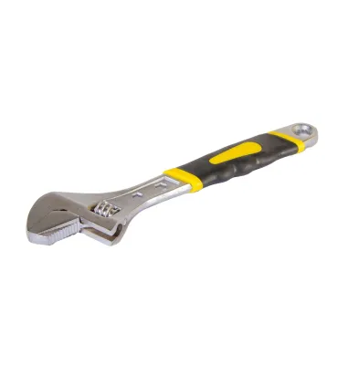Klucz nastawny widlasty MASTERTOOL 200 mm 0 - 31 CrV dwuskładnikowa rękojeść 76-0422