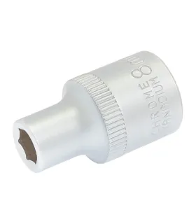 Nasadka 6-kątna MASTERTOOL 1/2" 8 mm L 40 mm CRV 78-0008