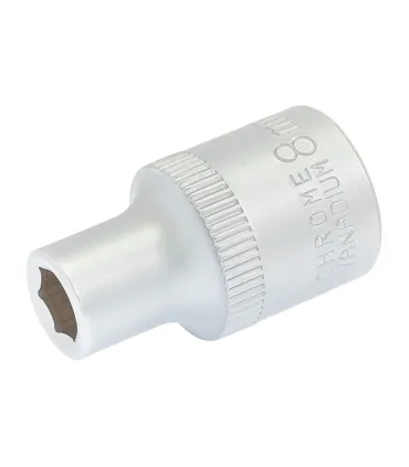 Nasadka 6-kątna MASTERTOOL 1/2" 8 mm L 40 mm CRV 78-0008