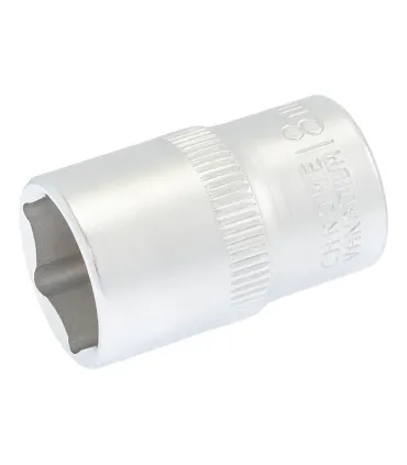 Nasadka 6-kątna MASTERTOOL 1/2" 18 mm L 40 mm CRV 78-0018