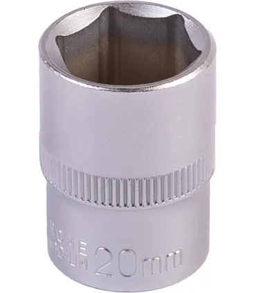 Nasadka 6-kątna MASTERTOOL 1/2" 20 mm L 40 mm CRV 78-0020
