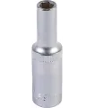 Nasadka nasadowa przedłużona 6-kątna MASTERTOOL 1/2" 9 mm L 78 mm CRV 78-0509