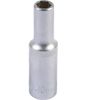 Nasadka wydłużona 6-kątna MASTERTOOL 1/2" 10 mm L 78 mm CRV 78-0510