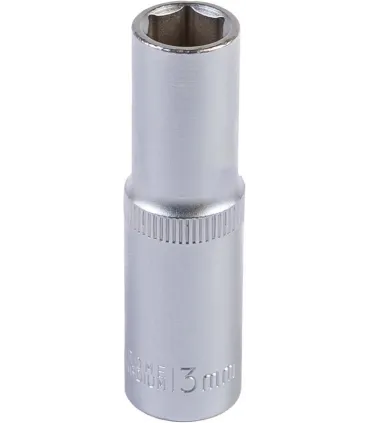 Nasadka wydłużona 6-kątna MASTERTOOL 1/2" 13 mm L 78 mm CRV 78-0513