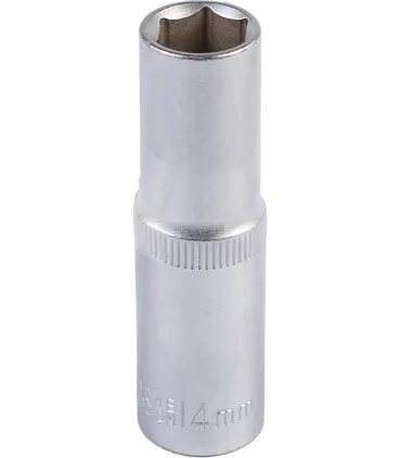 Nasadka wydłużona 6-kątna MASTERTOOL 1/2" 14 mm L 78 mm CRV 78-0514