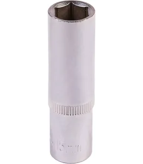 Nasadka nasadowa przedłużona 6-kątna MASTERTOOL 1/2" 15 mm L 78 mm CRV 78-0515