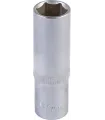 Nasadka nasadowa przedłużona 6-kątna MASTERTOOL 1/2" 17 mm L 78 mm CRV 78-0517