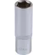 Nasadka nasadowa przedłużona 6-kątna MASTERTOOL 1/2" 18 mm L 78 mm CRV 78-0518