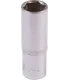 Nasadka nasadowa przedłużona 6-kątna MASTERTOOL 1/2" 19 mm L 78 mm CRV 78-0519